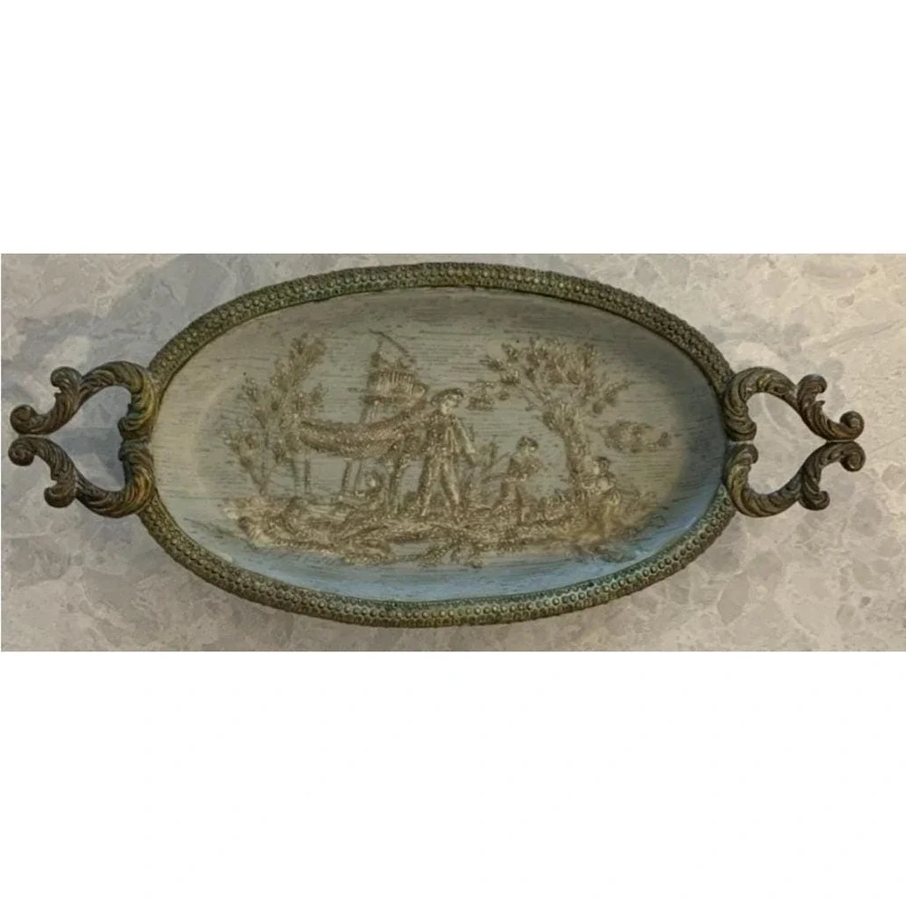 Wong Lee 1895 Jewelry Dish Contemporary Art Deco